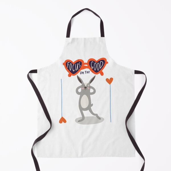 Item preview, Positive Thinking Rabbit With Glasses, Focus on the Good designed and sold by WhimsicaliTee.