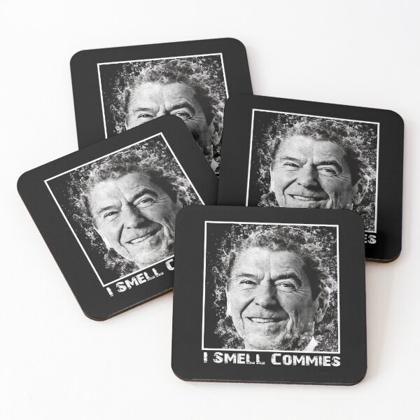 Item preview, Funny Ronald Reagan I Smell Commies Political Humor designed and sold by oussimakh.