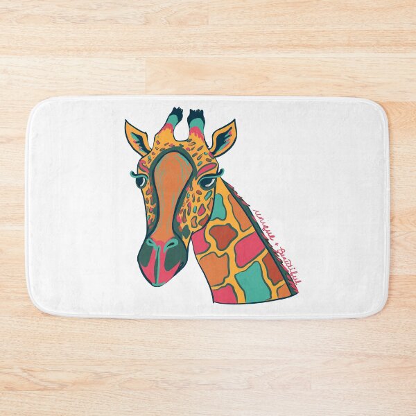 Item preview, Pretty Giraffe Pop Art designed and sold by LouBelleKeppel.
