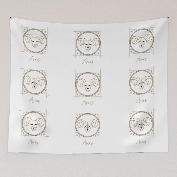 Item preview, Aries - Zodiac Astrology Divination Birthday Chart designed and sold by sophiedziovalas.