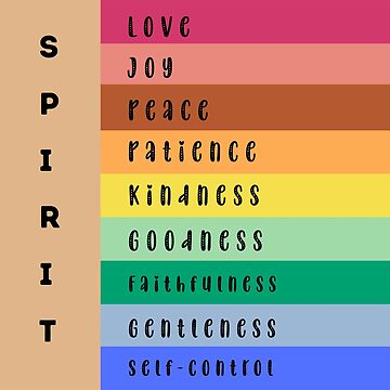 Artwork thumbnail, Spirit Collection | Fruit of the Spirit by SimpleDailyJoy