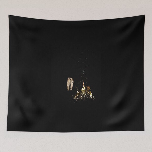 Item preview, Pair or white pants and campfire in the darkness designed and sold by FCEalin.
