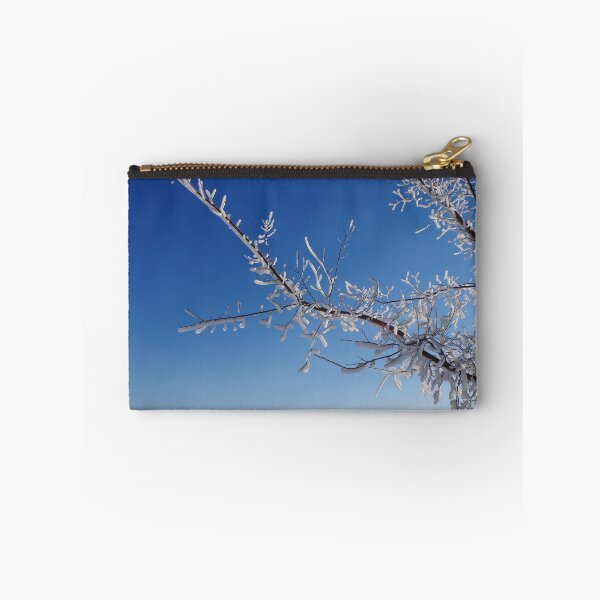Item preview, Icy branches and a deep blue sky designed and sold by silverwheelarts.