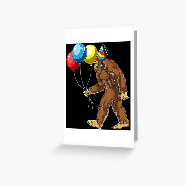 Item preview, Bigfoot Its My Birthday  designed and sold by SnowStore98.