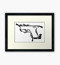 Guns Framed Print