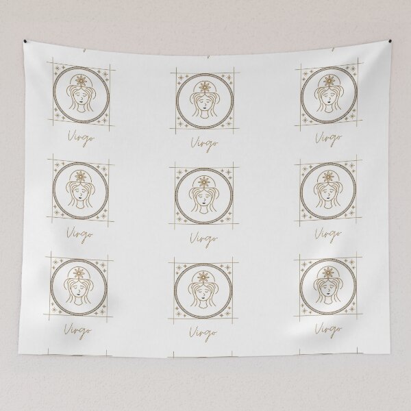 Item preview, Virgo - Zodiac Astrology Divination Birthday Chart designed and sold by sophiedziovalas.