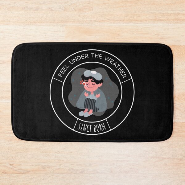 Item preview, Feel under the weather  Funny Quotes designed and sold by TrendyloomCo.