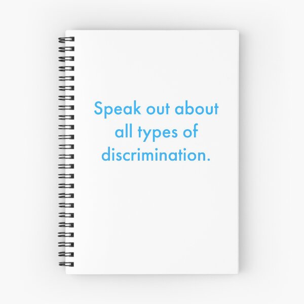 Item preview, Speak out about all types of discrimination. designed and sold by Andrew Hopgood.
