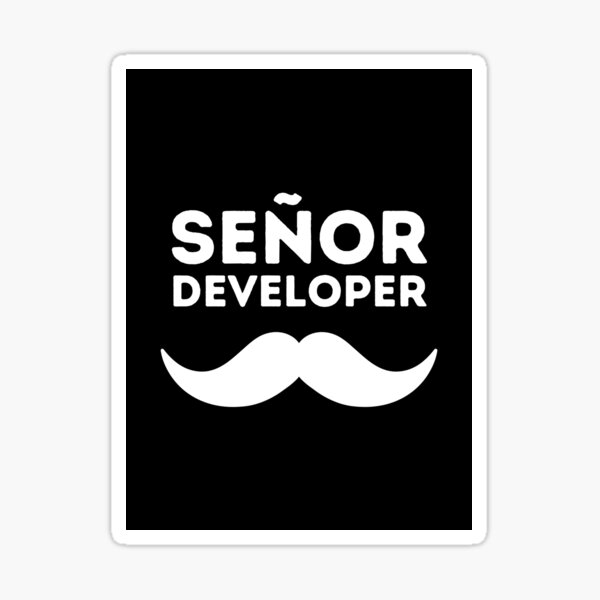 Item preview, SEÑOR DESARROLLADOR - DESARROLLADOR SENIOR - DIVERTIDO MEXICANO designed and sold by Francisco  Eduardo.