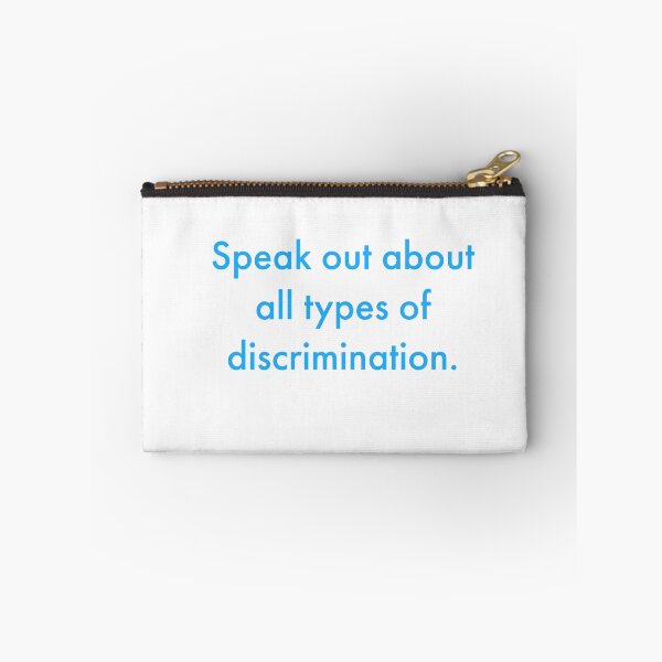 Item preview, Speak out about all types of discrimination. designed and sold by Andrew Hopgood.