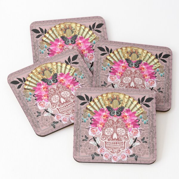 Item preview, calavera girly designed and sold by Petitelulu.