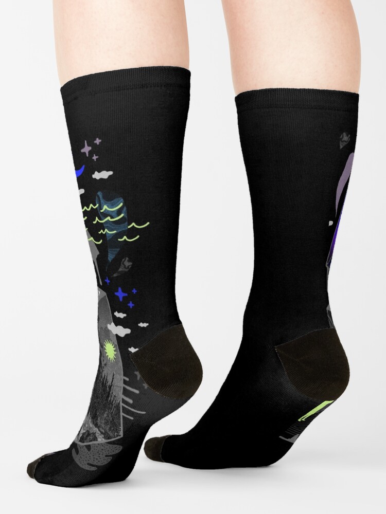 Alternate view of Pyramid Scheme Socks