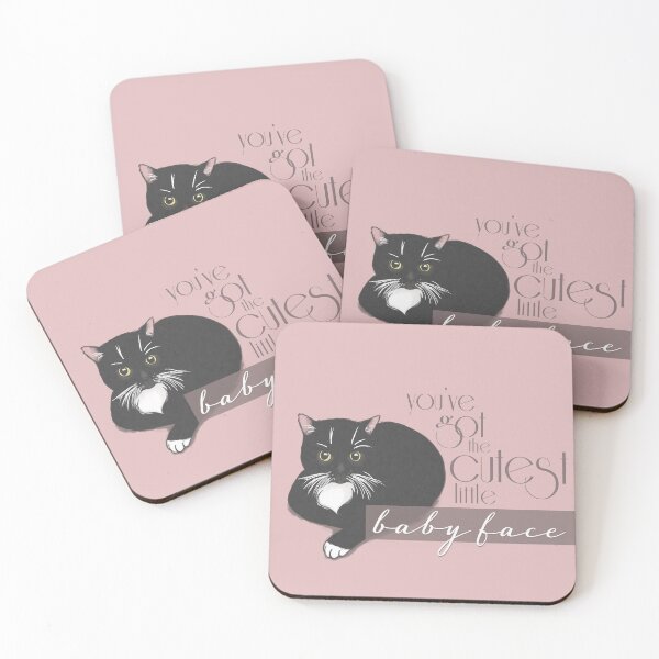 Item preview, Baby Face Cat designed and sold by TEWdream.