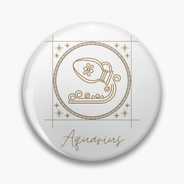 Item preview, Aquarius - Zodiac Astrology Divination Birthday Chart designed and sold by sophiedziovalas.