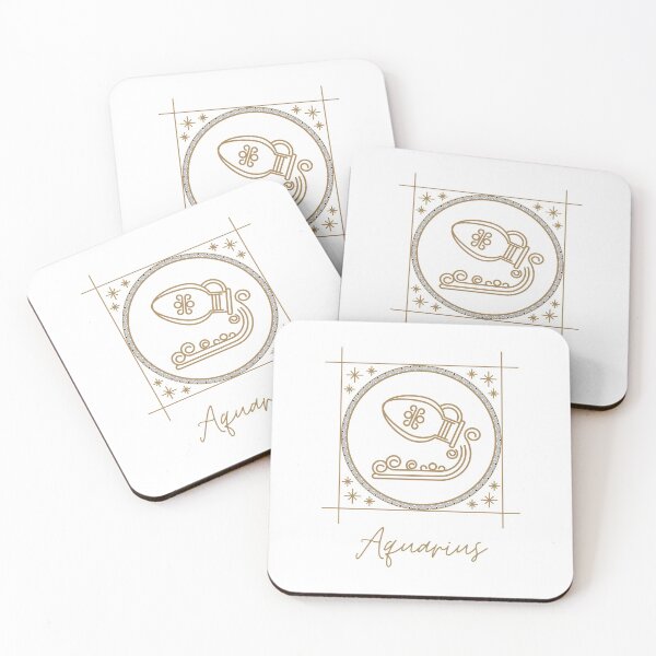 Item preview, Aquarius - Zodiac Astrology Divination Birthday Chart designed and sold by sophiedziovalas.
