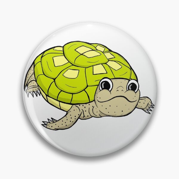 Item preview, Smiling Diamondback terrapin  designed and sold by ruzzell-m.