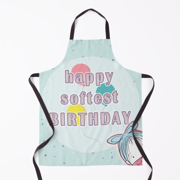 Item preview, happy softest birthday designed and sold by DisenyosDeMike.