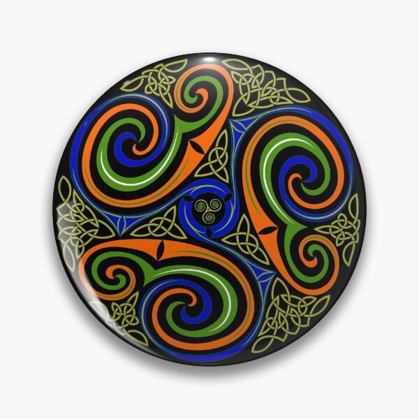 Item preview, Triskell Colorful designed and sold by fraktonart.