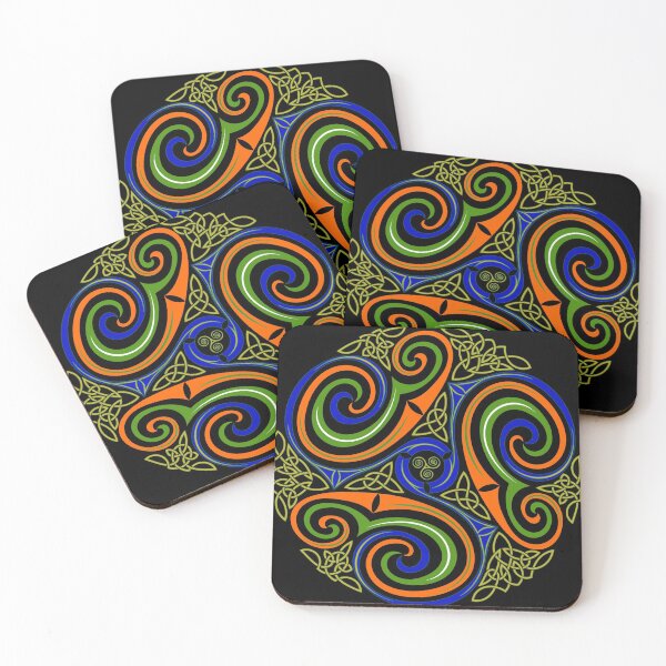 Item preview, Triskell Colorful designed and sold by fraktonart.