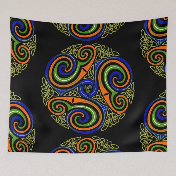 Item preview, Triskell Colorful designed and sold by fraktonart.
