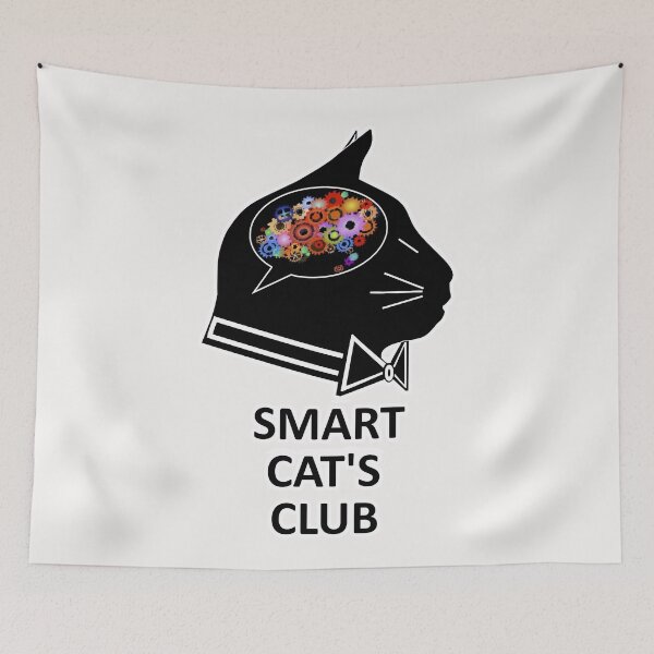 Item preview, Smart Cat's Club designed and sold by saf-saf.