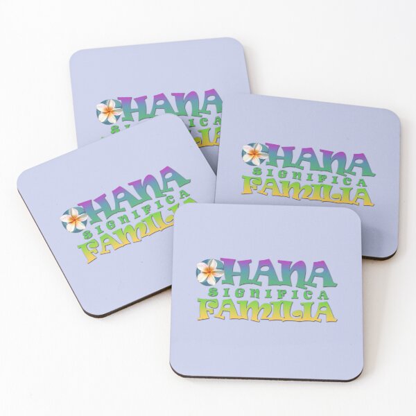 Item preview, Ohana significa familia - con plumeria designed and sold by TimeLady's Closet.