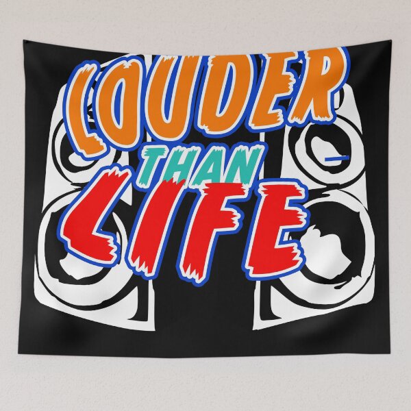 Item preview, LOUDER THAN LIFE designed and sold by Gnfree.