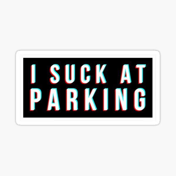 Sticker: Asshole Parking