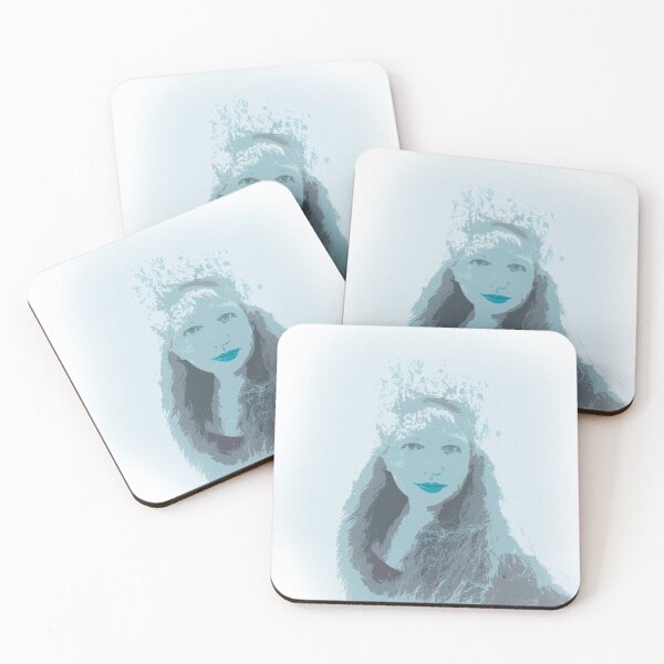 Item preview, Ice queen impression in blue designed and sold by silverwheelarts.