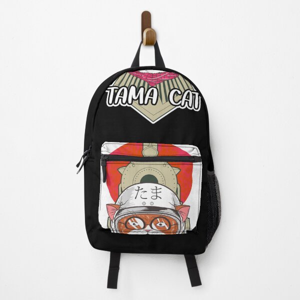 Item preview, Tama Cat! A beautiful design of a calico cat in a helmet in front of a train - Tribute to the station master and operating officer at the Kishi station in Japan designed and sold by crazycollective.