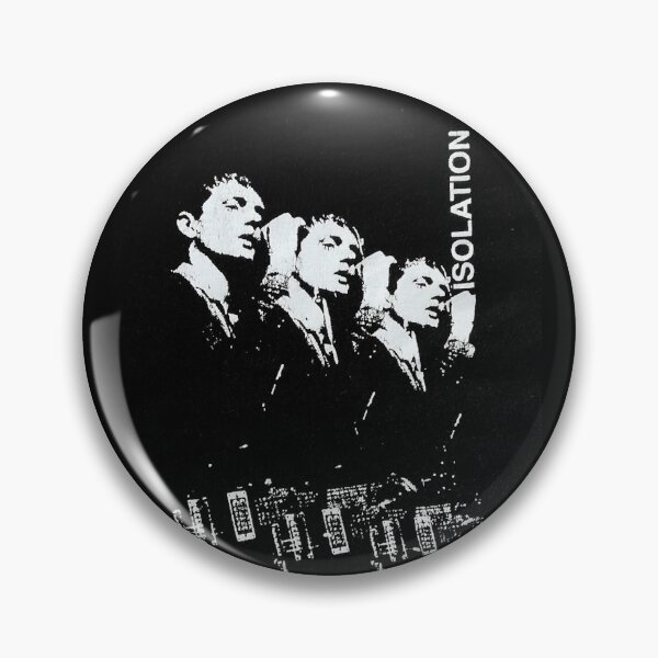 Item preview, JD ISOLATION IAN CURTIS RETRO DESIGN designed and sold by Shadowplayer586.