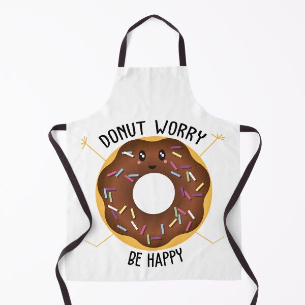 Item preview, Donut Worry Be Happy designed and sold by AimarsKloset.