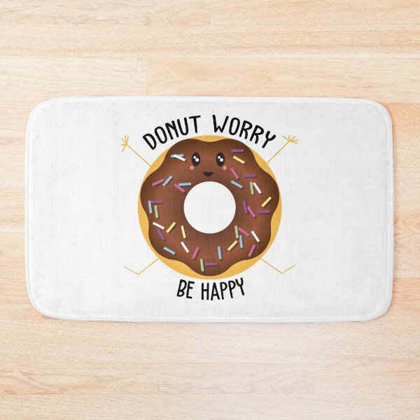 Item preview, Donut Worry Be Happy designed and sold by AimarsKloset.
