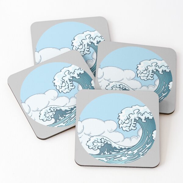 Item preview, The Great Wave, Japanese Wave, Japanese Tsuname, Hokusai, Japanese Painting designed and sold by AweSoMe Shirts.
