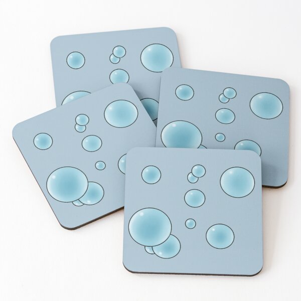 Item preview, Blue Digital Soap Bubbles designed and sold by Marinas-arts.