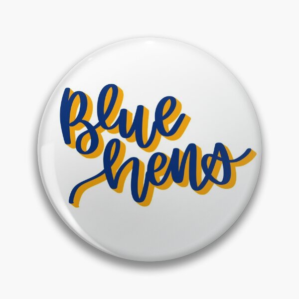 Item preview, Blue hens 3D design designed and sold by Lia Moran.