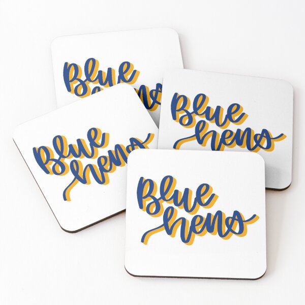 Item preview, Blue hens 3D design designed and sold by Lia Moran.