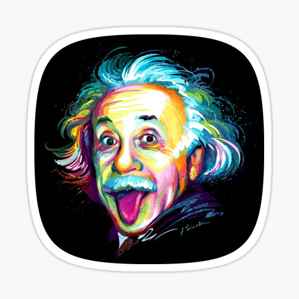 Albert Einstein Sticker