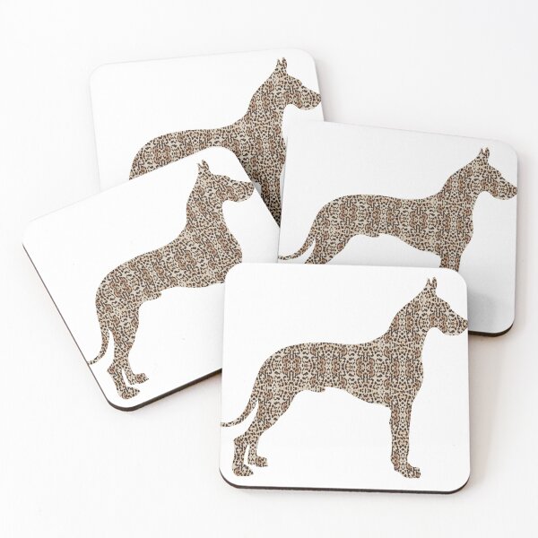 Item preview, leopard, pattern, great dane, dog, puppy,dogs, pet, sticker, lover, tshirt  designed and sold by cathelkav.