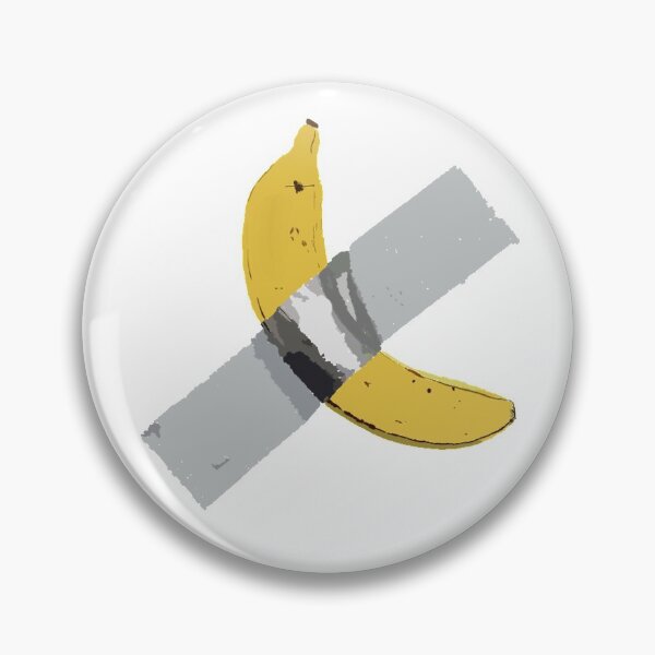 Item preview, Banana Taped to wall drawing designed and sold by I-Eat-Glue.