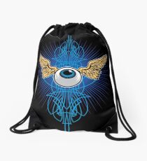 Flying Eye Drawstring Bag