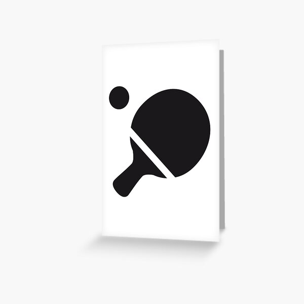 Item preview,  Table Tennis black pattern designed and sold by SDJ-shope.