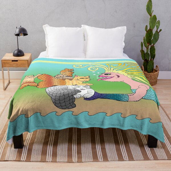 Item preview, Mermaid and her pile of mercats designed and sold by Nancy Haven.