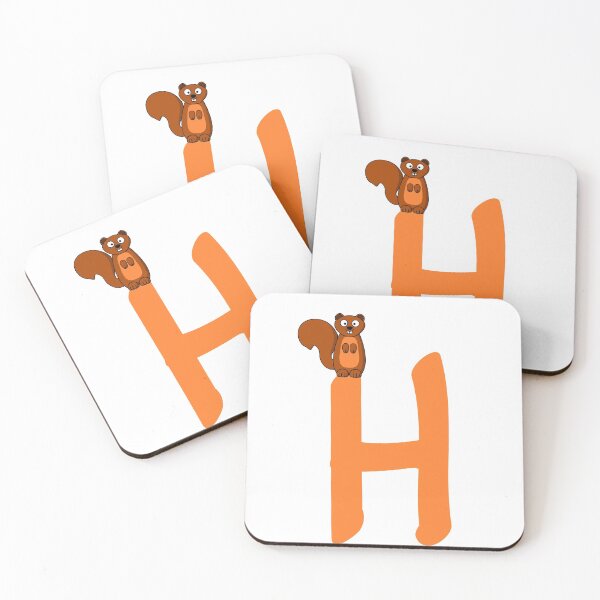 Item preview, Alphabet H Squirrel designed and sold by T Kids.