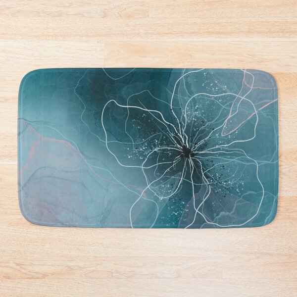 Item preview, Floral abstract fluid art designed and sold by Mashusha-art.