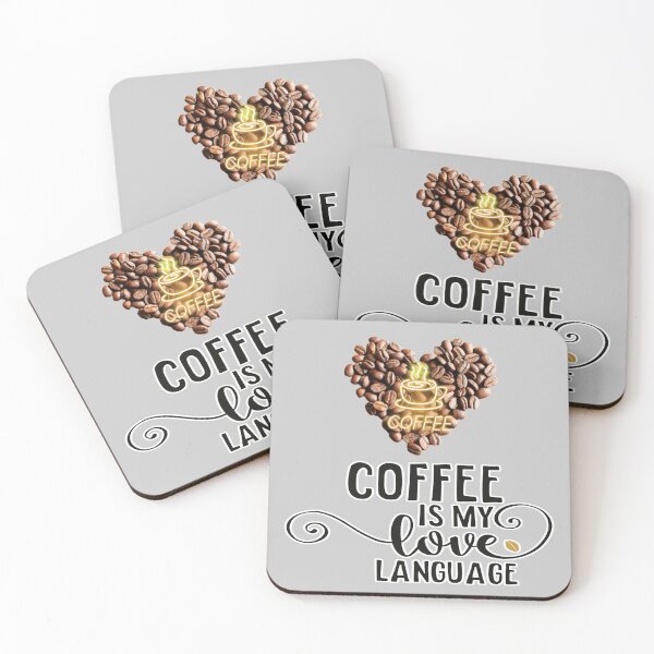 Item preview, Coffee is my love language designed and sold by MonaLisaStore.