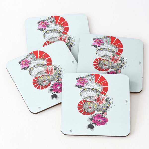 Item preview, Centered Japanese snake designed and sold by mcac1d.