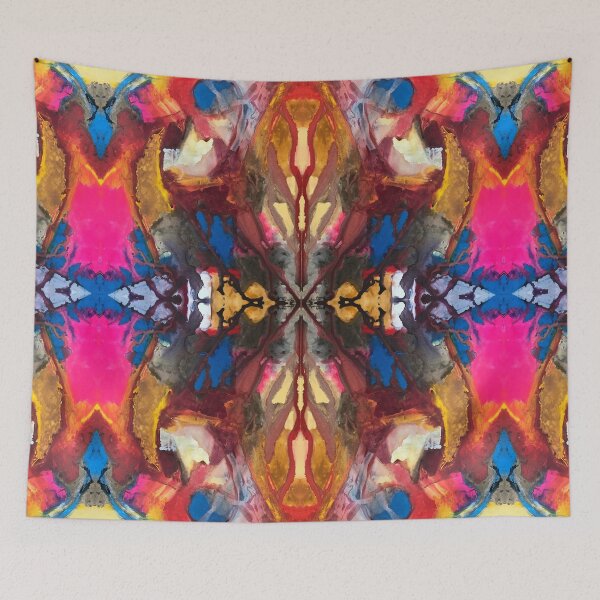 Item preview, Red Sea mandala designed and sold by Jaiuniverse.