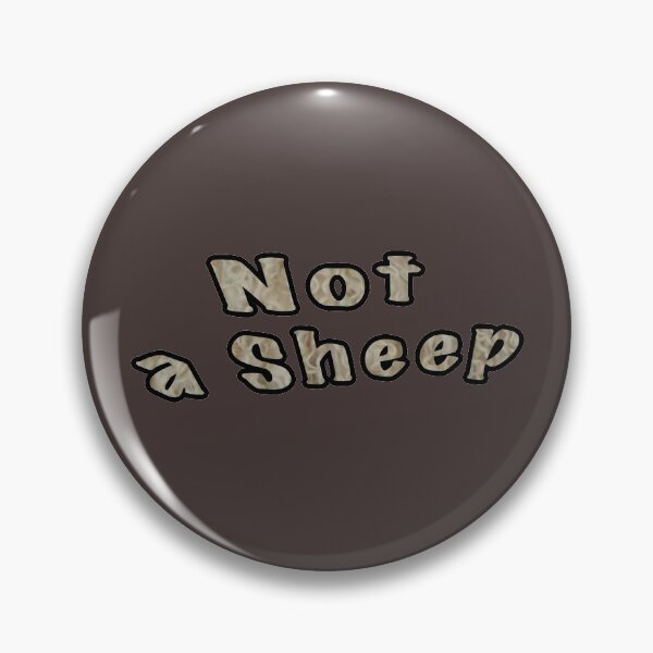 Item preview, Not a Sheep designed and sold by janraydesigns.
