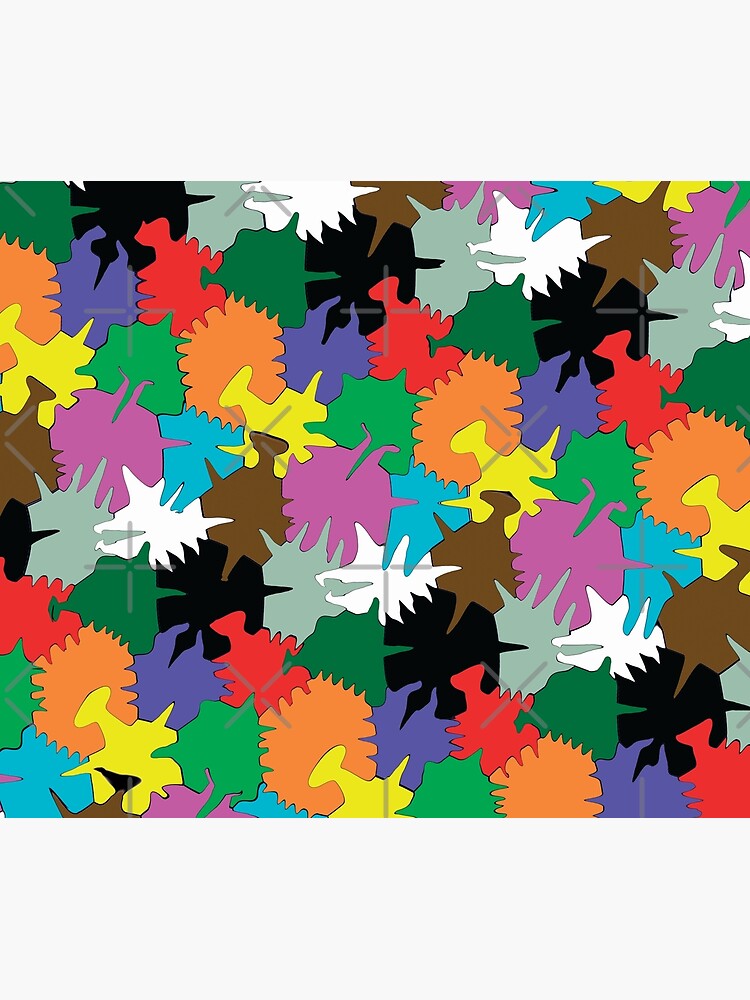 Thumbnail 6 of 6, Comforter, Abstract Hex Puzzle designed and sold by roggcar.